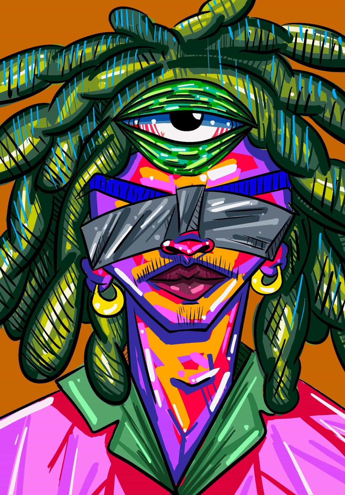 Third Eye Portrait